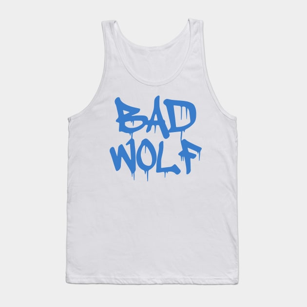 Bad Wolf Tank Top by Doc Multiverse Designs